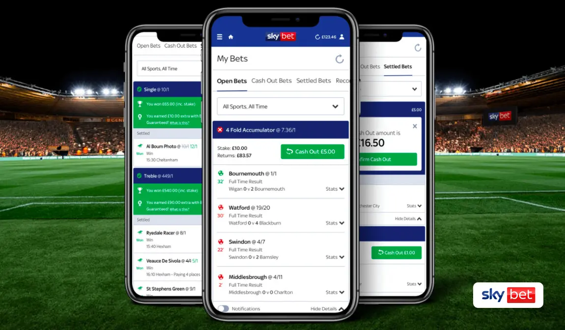 skybet football odds